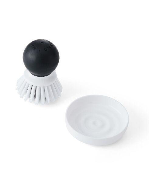 Brosse pour paume des mains blanche