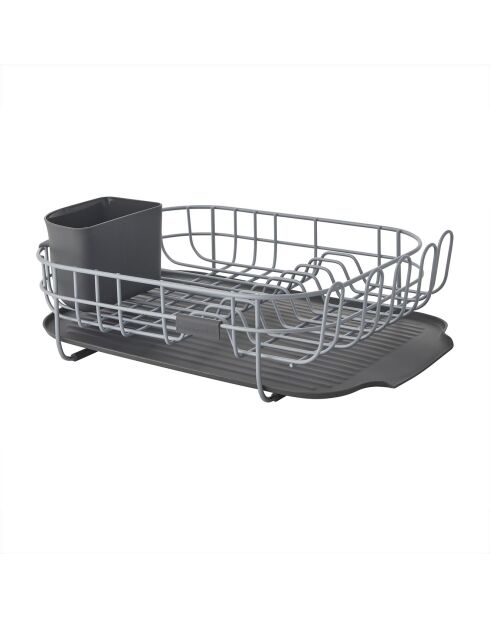 Égouttoir à vaisselle bas gris