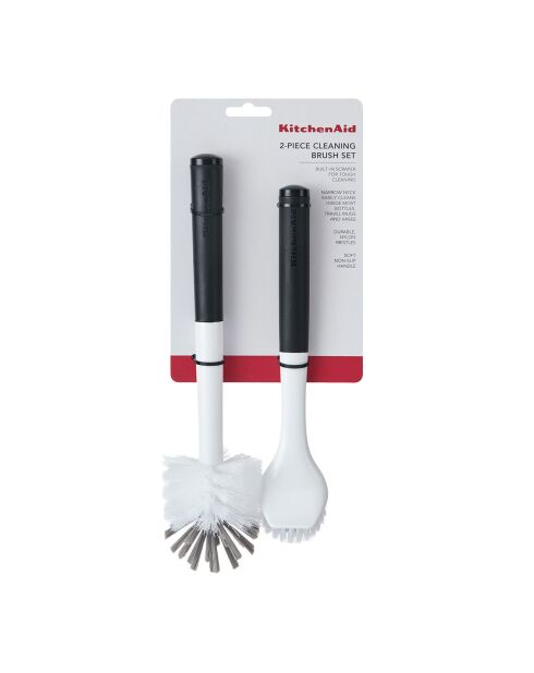 Ensemble de nettoyage - 2 pièces noir/blanc