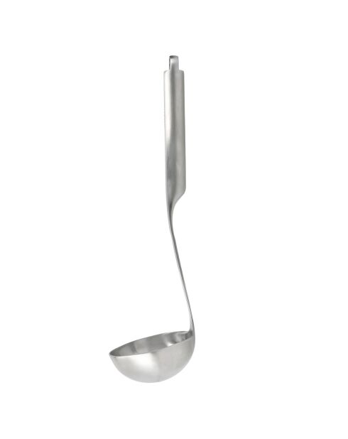 Louche en acier inoxydable gris