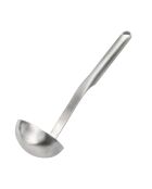 Louche en acier inoxydable gris