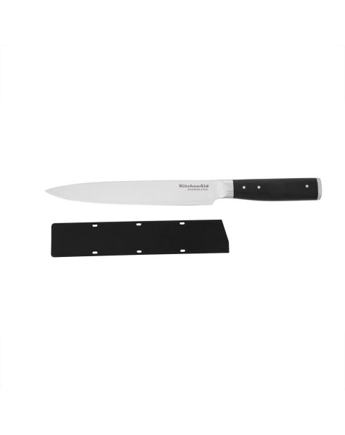 Couteau à viande Gourmet noir/gris