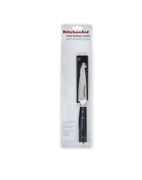 Couteau d'office Gourmet noir/gris