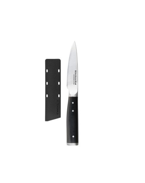 Couteau d'office Gourmet noir/gris