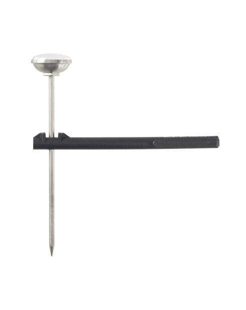 Thermomètre à viande rouge instantané 7°C à 104°C noir