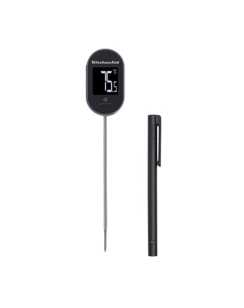 Thermomètre digital pivotant -40°C à 250°C noir
