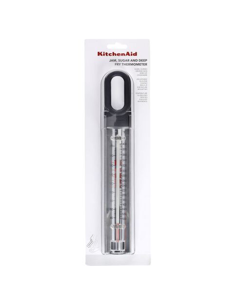 Thermomètre de cuisson 40°C à 204°C noir