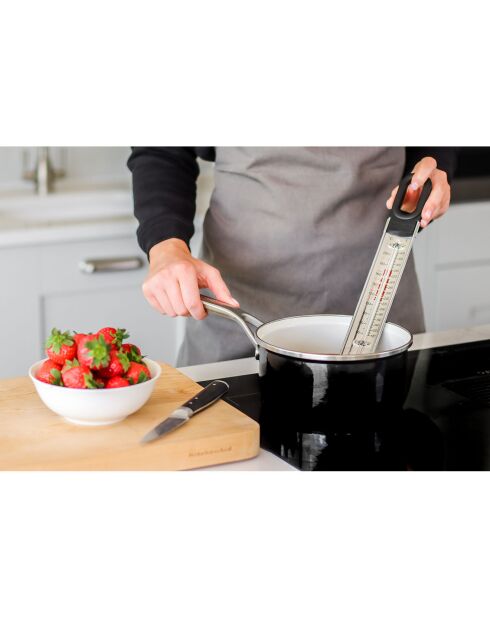 Thermomètre de cuisson 40°C à 204°C noir