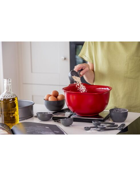 4 Cuillères à mesurer grises