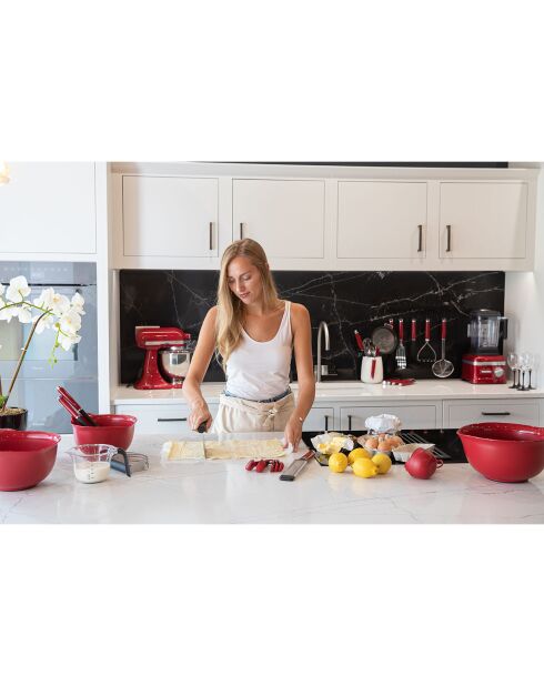 4 Cuillères à mesurer Universel rouges