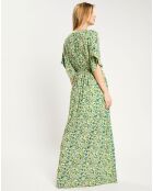 Robe longue Kimono verte