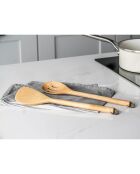 Spatule en bois de bouleau marron