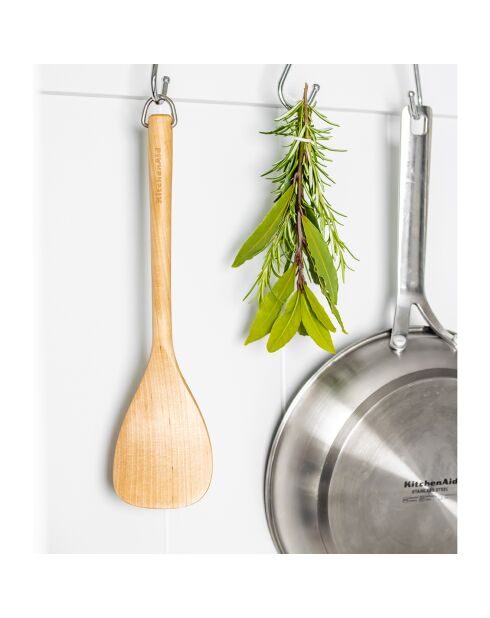 Petite spatule en bois de bouleau marron