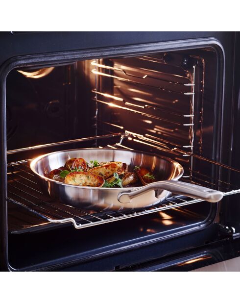 Poêle Multiply induction grise - D.24 cm