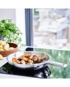 Sauteuse avec couvercle Multiply induction grise - D.24 cm