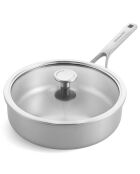 Sauteuse avec couvercle Multiply induction grise - D.24 cm