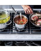 Casserole avec couvercle Multiply induction grise - D.16 cm