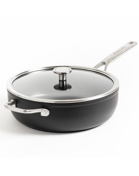Sauteuse induction noire - D.30 cm