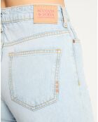 Jean Regular Fit Abrasion bleu clair