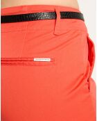 Pantalon Chino slim rouge