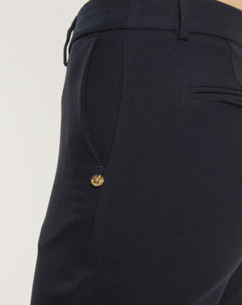 Pantalon Slim Fit bleu foncé