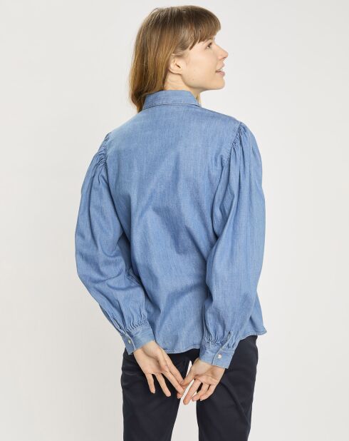 Chemise en Jean bleue