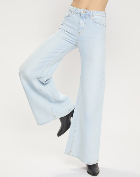 Jean Wide Leg bleu clair