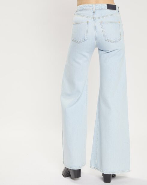 Jean Wide Leg bleu clair