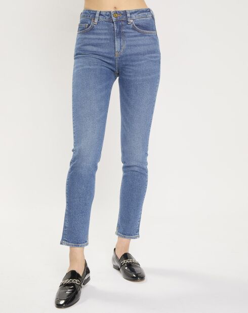 Jean Slim High Five Taille Haute bleu