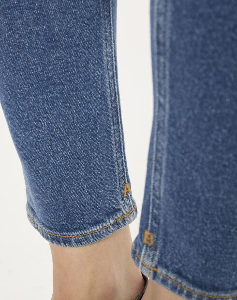 Jean Slim High Five Taille Haute bleu