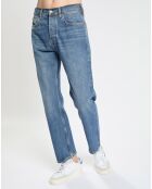 Jean Straight Coton Organic bleu jean moyen