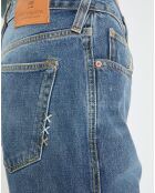 Jean Straight Coton Organic bleu jean moyen