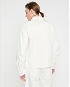 Veste en Coton Biologique Worker blanche