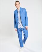 Veste de costume bleu vif