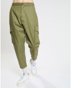 Pantalon cargo Sporty kaki