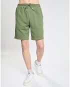 Short 100% Coton Bio Jersey kaki