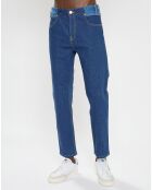 Jean Regular Fit taille haute bleu