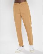 Pantalon Fave Chiné Structure Serge beige