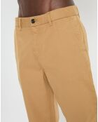 Pantalon Fave Chiné Structure Serge beige