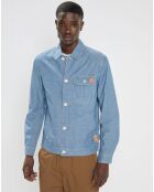 Blouson en Jean Chambray bleu