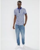 Jean Regular Fit Spin Chino bleu moyen