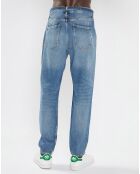 Jean Regular Fit Spin Chino bleu moyen