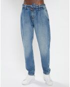 Jean Regular Fit Spin Chino bleu moyen