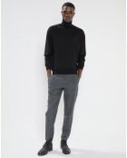 Pantalon Chino Pince Regular Blacke gris