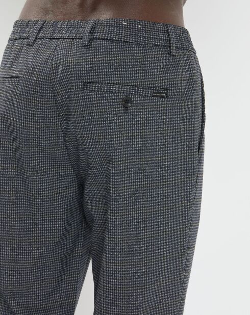 Pantalon Chino Pince Regular Blacke gris