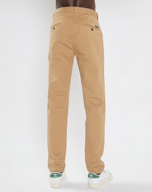 Pantalon Chino Stuart Uni Stretch beige