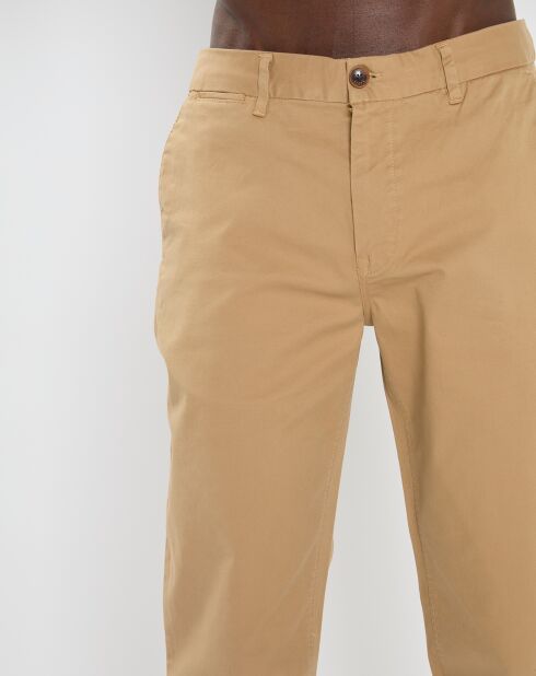 Pantalon Chino Stuart Uni Stretch beige