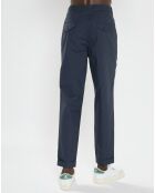 Pantalon Chino Slim Fit Léger Tapered bleu marine