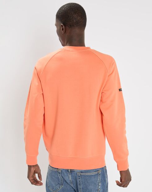 Sweat Raglan uni orange