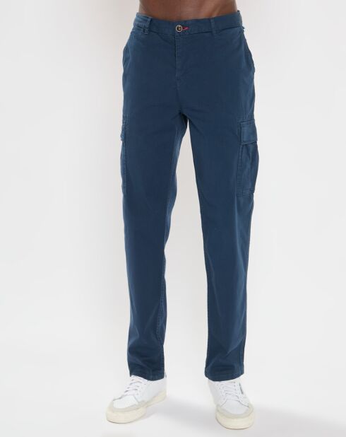 Pantalon Cargo Slim Fit Stuart bleu marine